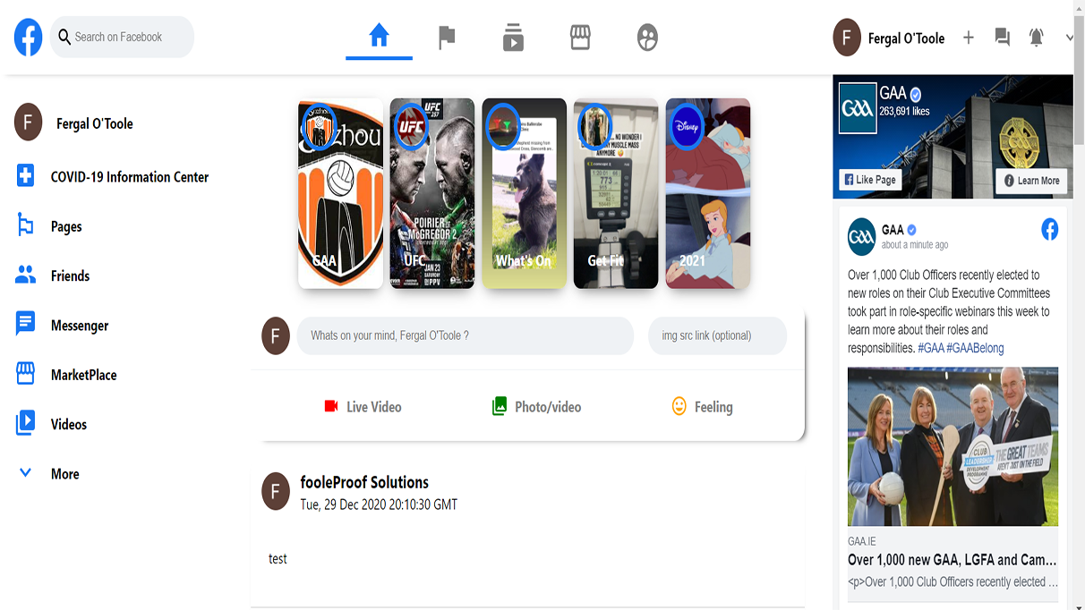 Facebook Clone