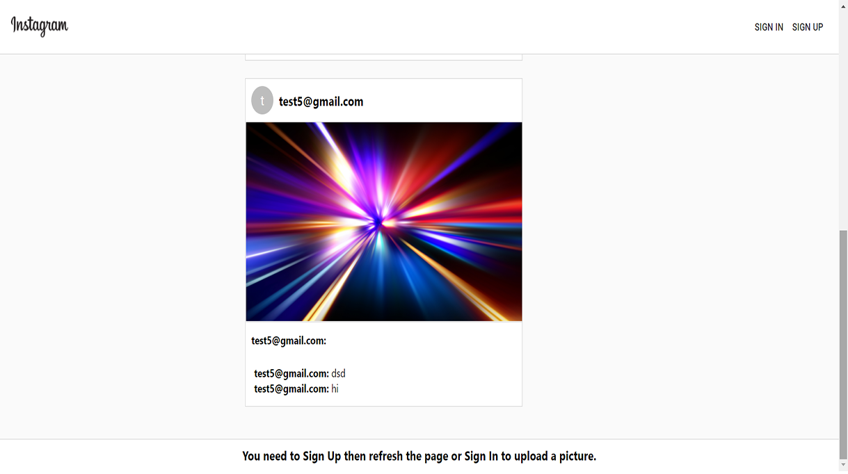 Instagram Clone